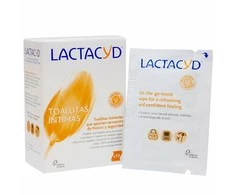 Lactacyd intymios servetėlės 10 vienetų