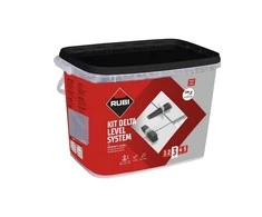 Plytelių nyveliavimo komplektas Rubi DELTA LEVEL SYSTEM; 3-12 mm; 1 mm; 100 vnt.