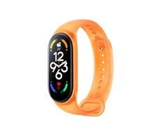Išmaniosios apyrankės Xiaomi Mi Smart Band 7 dirželis, Oranžinės spalvos