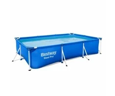 Baseinas karkasinis Bestway Steel Pro 56411, mėlynas, 3300 l