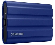 Išorinis kietasis diskas SSD SAMSUNG T7/1TB/USB 3.2/Rašymo greitis 1000 MB/sek/Skaitymo greitis 1050 MB/sek/MU-PE1T0R/EU