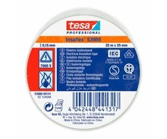 Izoliacinė juosta TESA Balta PVC (25 mm x 25 m)