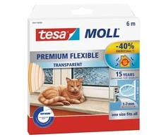 TESA USZCZELKA SILIKONOWA 6m TRANSPARENT