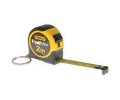 Juostos matmenys Stanley FatMax Raktų grandinė Mini Natūralus kaučiukas ABS (2 m x 13 mm)