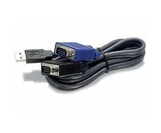 TRENDnet KVM kabeliai, 1,8m, juodieji (TKCU06)