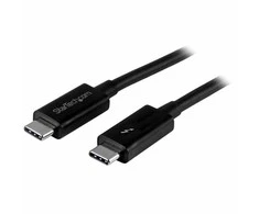 USB kabelis StarTech USB-C - USB-C 2 m Juodas (TBLT3MM2M)