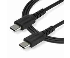 USB kabelis StarTech USB-C - USB-C 1 m juodas (RUSB2CC1MB)