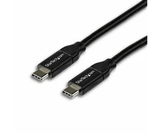 USB laidas StarTech USB-C – USB-C 2 m Juodas (USB2C5C2M)