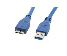 LANBERG CA-US3M-10CC-0005-B kabelis USB 3.0 Micro AM-MBM5P 50cm