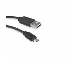 MicroUSB Įkrovimo 2m Laidas SBS Juodas
