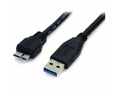 USB kabelis StarTech USB-A - miniUSB-B 0,5 m juodas (149594)