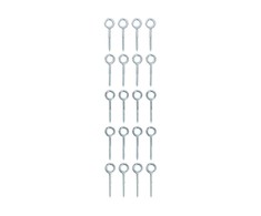 Fischer GS 8 x 80, Vidaus reikmėms, Universalus kabliukas, Sidabrinis, Cinkuotas plienas, 2,2 cm, 5,8 cm