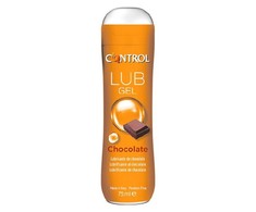 Control Lube Gel Chocolate 75ml - Vanduo-Based Lubricant, Paraben-Free