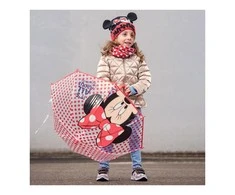 Kaklaskarė Minnie Mouse Raudona