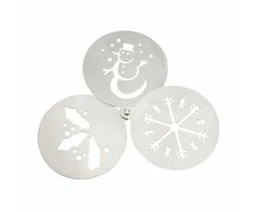 Bigbuy Christmas Kalėdinių šablonų rinkinys (3 pcs) 144499