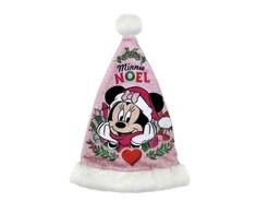 Kalėdų tėvo kepurė Minnie Mouse Lucky Vaikiškas 37 cm