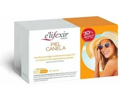 "Phergal E'lifexir Essential Cinnamon Skin" kapsulės skatinančios sveiką ir saugų įdegį saulėje