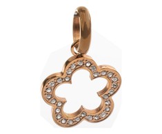 Biżuteria FOLLI FOLLIE 3P16FLORW. TRINKET, Kolor rožinė. Kobieta.