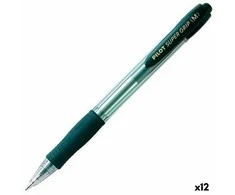 Pilot Pen Pilot Nordic Ab Pilot Super Grip M tušinukas, juodas, 1,0 mm, 12 vnt