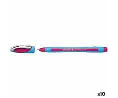 Tušinukas Schneider Slider Memo 1.4mm XB, rožinės spalvos