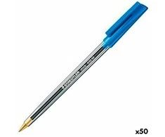 Staedtler rašikliai Staedtler lazdelės formos, 430 mėlynų, 50 vnt.