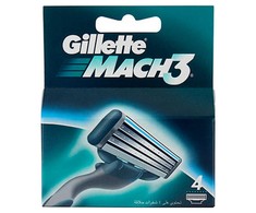 Skutimosi peiliukai Gillette Mach3 pakeitimai, 4 vienetai
