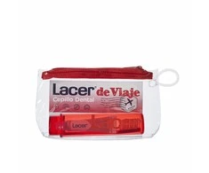 Lacer Nėrinių suaugusiųjų kelioninis dantų šepetėlis 1 U