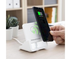 Kelių padėčių belaidis įkroviklis su atramine baze Pomchar InnovaGoods