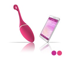 Rožinė Realov - Irena I App Controlled VIbrator Rožinė
