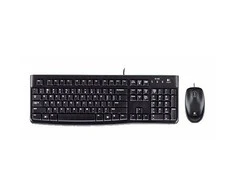 Klaviatūra ir pelė Kit Logitech DESKTOP MK120 ITALIAN LAYOUT