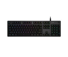 Klaviatūra Logitech G512 LightSync QWERTY (ispanų), GX Brown Tactile, anglis