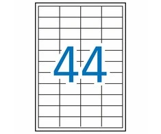 Lipnios etiketės Apli, A4, 48.5x25.4mm, 44 etiketės lape, 100 lapų