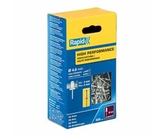 Rapid Greitasis segiklis, sustiprintos kniedės, o4 8mm, aliuminis, 500vnt dėžutė