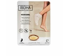 Profesionali kaukė pėdoms Iroha Professional Foot Socks Mask Argan &amp; Macadamia su argano ir makadamijos aliejais, 1 pora