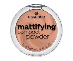 "Essence Cosmetics" kompaktinė pudra "Matificantes 02-Soft rusvai gelsvas" 12g
