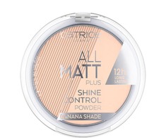"Catrice All Matt Plus" blizgesį kontroliuojanti pudra 002-Geltona 10g