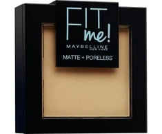 "Maybelline Fit Me Matte - Poreless Powder 250 Sun rusvai gelsvas" matinė pudra