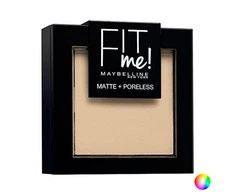 Maybelline Fit Me matinė pudra 130 Buff rusvai gelsvas