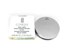 Clinique Stay Matte permatoma presuota pudra 01 Stay Buff 7,, 6 g