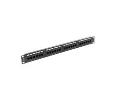 LANBERG PPU6-1024-B Patch Panel 24 port 1U cat. 6 juodas