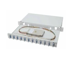 DIGITUS LWL Spleibox 1HE bestckt 12x SC DX OS2 grau