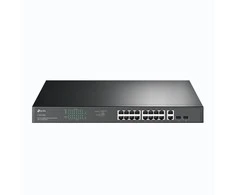 TP-LINK | Jungiklis | TL-SG1218MP | Nevaldomas | Montuojamas ant stovo | 10/100 Mbps (RJ-45) jungtys kiekis 18 | SFP jungtys kiekis 2 | PoE+ jungtys kiekis 16 | Maitinimo tipas 100-240VAC, 50-60Hz įtampa