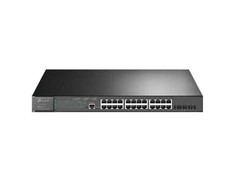 Šakotuvas TP-Link JetStream TL-SG3428XMP przełącznik sieciowy Zarządzany L2+ Gigabit Ethernet (10/100/1000) Obsługa PoE 1U Juodas