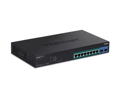 Šakotuvas TRENDnet jungiklis TRENDnet TPE-1021WS 10 prievadų PoE+ Gigabit Web Smart Switch