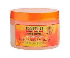 Kremas "Cantu For Natural Hair Define and Shine Custard" 340g