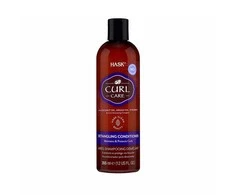 "Hask Curl Care" garbanotų plaukų priežiūros išššukuojamasis kondicionierius 355ml