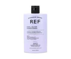 REF Cool Sidabrinis plaukų kondicionierius be sulfatų, neutralizuojantis šiltus atspalvius, 245 ml