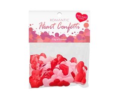 Kheper Games Romantic Heart Confetti Raudona Decorative Party Set
