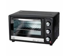 Elektrinė krosnelė Mini Orkaitė - Jata 28l Juoda 1500w Hn928
