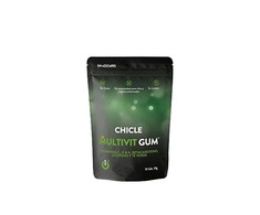 Wugum WUG Multivit Gum - Sugar-Free Chewing Gum with Multivitamins &amp; Žalias Tea 10 pcs